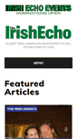 Mobile Screenshot of irishecho.com