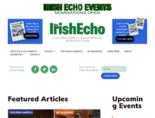 Tablet Screenshot of irishecho.com